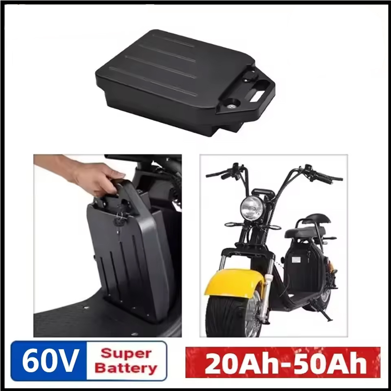 Harley Citycoco 60V 20-40Ah El - đánh giá và giá 60V 30Ah Electric Scooter Battery