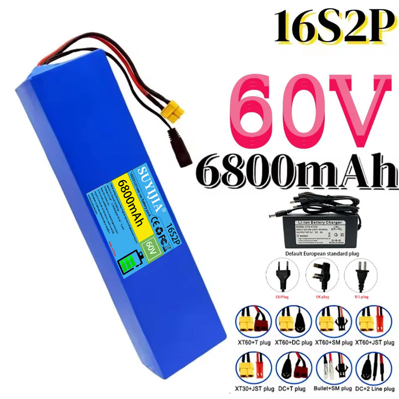 16S2P Lithium Battery Pack, 60 - đánh giá và giá 60V 30Ah Electric Scooter Battery