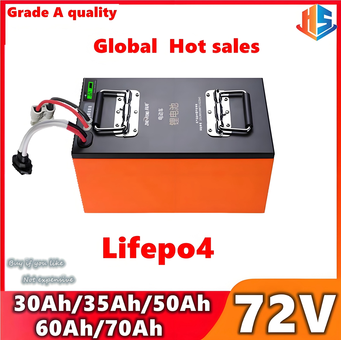 Scooter EV 72V 50Ah 60AH 35AH  - đánh giá và giá 72V 60Ah Lifepo4 Battery Pack