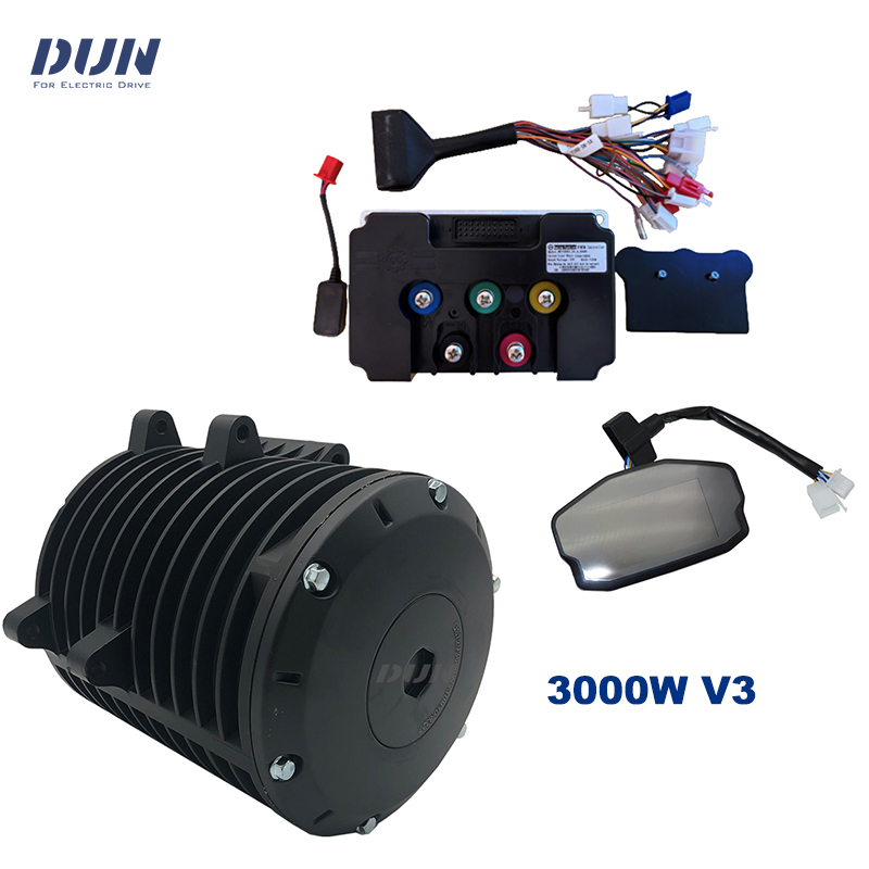 qs138 3000W V3 High Power 72v  - đánh giá và giá Mid Drive Motor Kit 72V 3000W