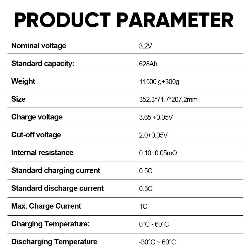 EU Stock EVE 628Ah MB56 10000c - đánh giá và giá 72V 60Ah Lifepo4 Battery Pack